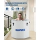 thumbnail image 5 of Tina de hielo inflable para atletas - Recuperación muscular y terapia fría - Duradera y portátil con tapa aislante - Compatible con enfriadores, interior azul/blanco, 186 gal, tamaño: 100ↀ x 90 cm, 5 of 7
