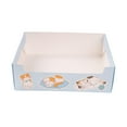 thumbnail image 4 of Caja de arena desechable para gatos, inodoro de viaje para gatitos, caja de arena para mascotas, contenedor de arena para mascotas Grueso Azul39x29x12cm jinwen Bandeja de arena para gatos, 4 of 8