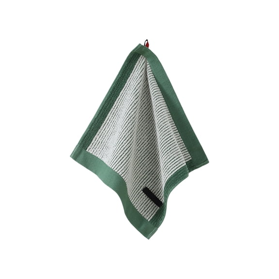 Kyusrd Small Hand Towels for Bathroom,Cotton Soft Absorbent Decorative Hand Towel for Face Spa Bath Gym Kitchen,Green,34x34cm