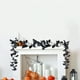 thumbnail image 5 of Decoraciones de Halloween, adornos de Halloween, regalos de Halloween, enredaderas negras de Halloween, enredaderas artificiales de hojas de arce, plantas verdes artificiales, decoración de Halloween, 5 of 6