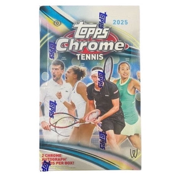 2025 Topps Chrome Tennis Hobby Box