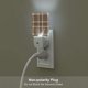 thumbnail image 5 of Balery khaki coffee plaid Luz Nocturna LED con Sensor Automático, Enchufe con Sensor Crepuscular, Luz Suave de 0.5W para Dormitorio, Pasillo, Baño-US, 5 of 7