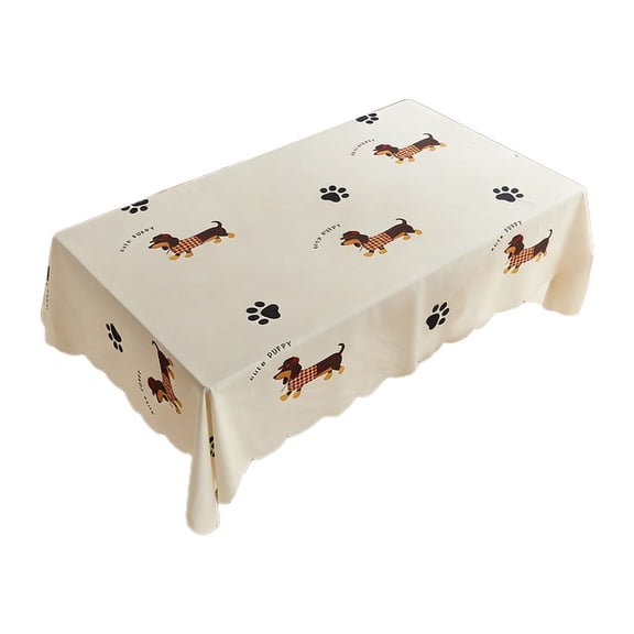 Tarmeek 140x100cm Rectangle Flannel Tablecloth Washable Wrinkle Resistant Dustproof Picnic Table Cover for Indoor Outdoor Dining BBQ Bistro Farmhouse Checkered Design