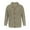 Green, variant on safuny Men's Blouses Shirts Solid Casual Cardigan Long Sleeve Single-breasted Turndown Sweater Loose Dressy Lounge Trendy Blazer Pullover Brown L