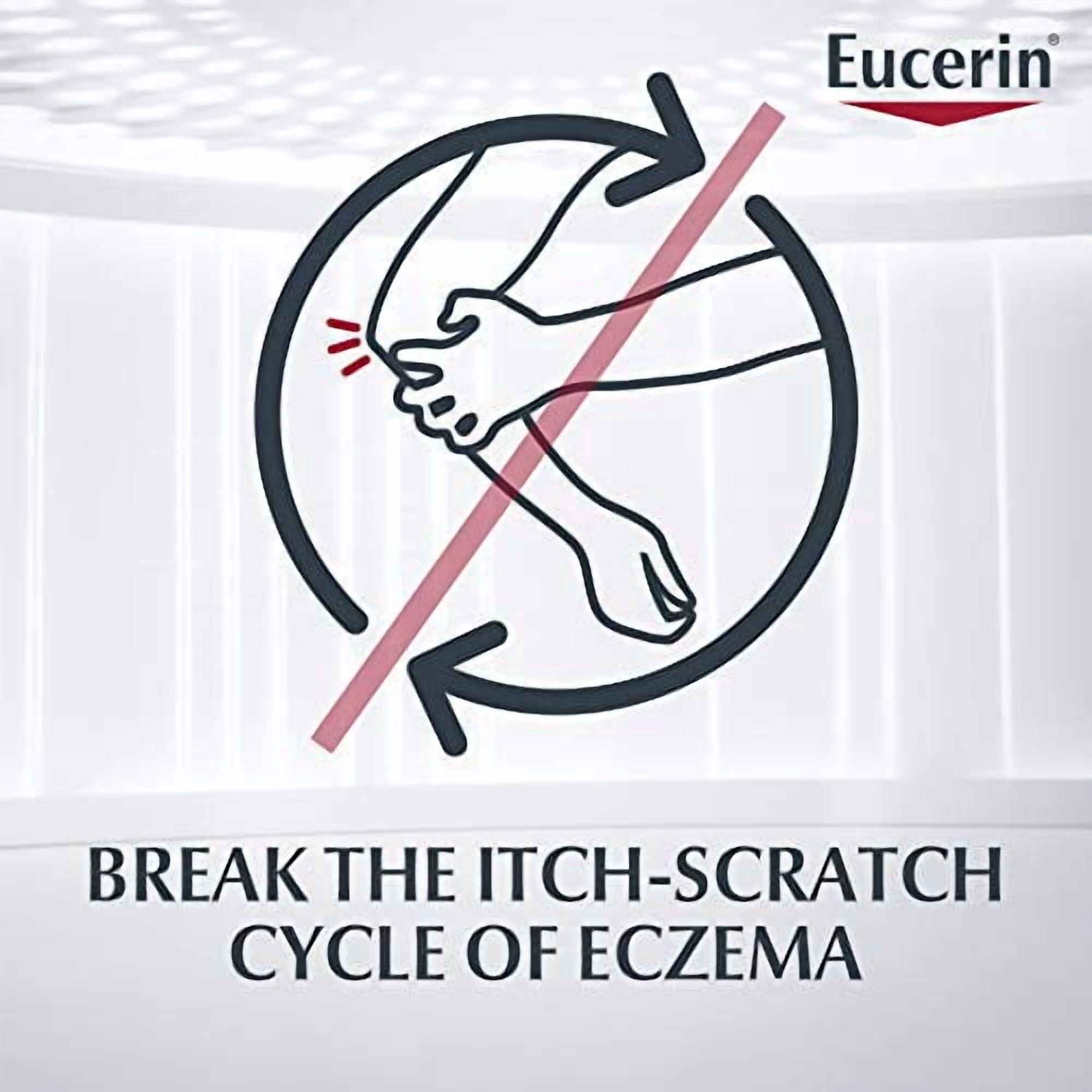 Eucerin Eczema Relief Cream - Full Body Lotion for Eczema-Prone Skin - 8 oz. Tube