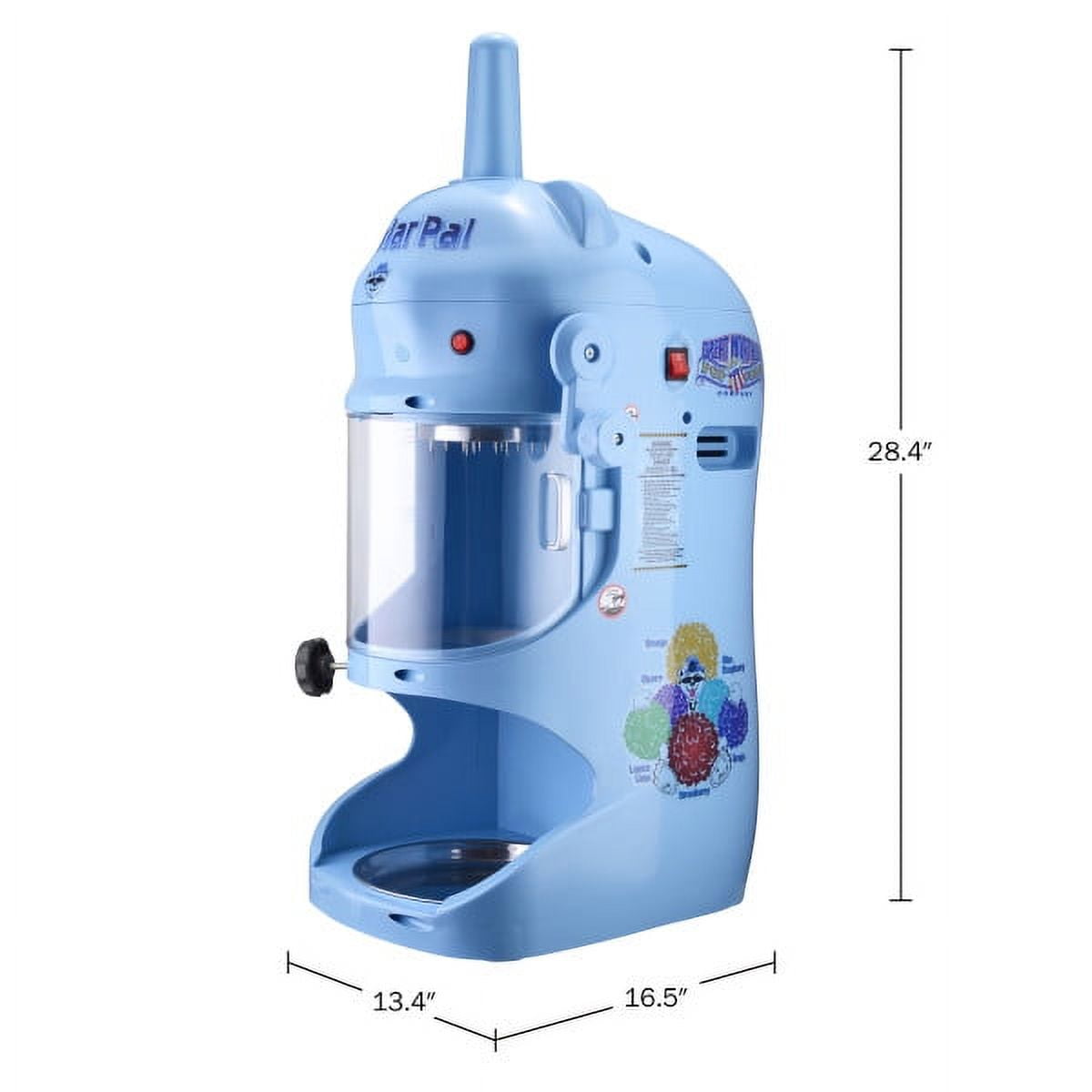 Snow Cone Machine - Ice Shaver with 250W Motor, Blue