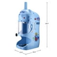thumbnail image 6 of Snow Cone Machine - Ice Shaver with 250W Motor, Blue, 6 of 8