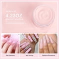 thumbnail image 4 of Pink Acrylic Powder - 2oz Profe ional Acrylic Nail Powder Polymer Pink Nail Powder for Acrylic Nail Exten ion Carving Nail, 4 of 6