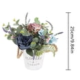 thumbnail image 2 of Spring And Summer Rose Pot Decoration Home Restaurant Decoration Flower Table Decoration Cooking Ornament Complete Ornament Set Christmas Hanging Ornament Sister Ornament Christmas Keepsake Ornament, 2 of 3
