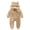 Khaki, variant on Winter Baby Clothes Keep Warm Fleece Thick Onesie Cute Ear Hooded Jumpsuits Newborn Boys Girls Romper Kids Coats Jackets(0-3 Months,Khaki)