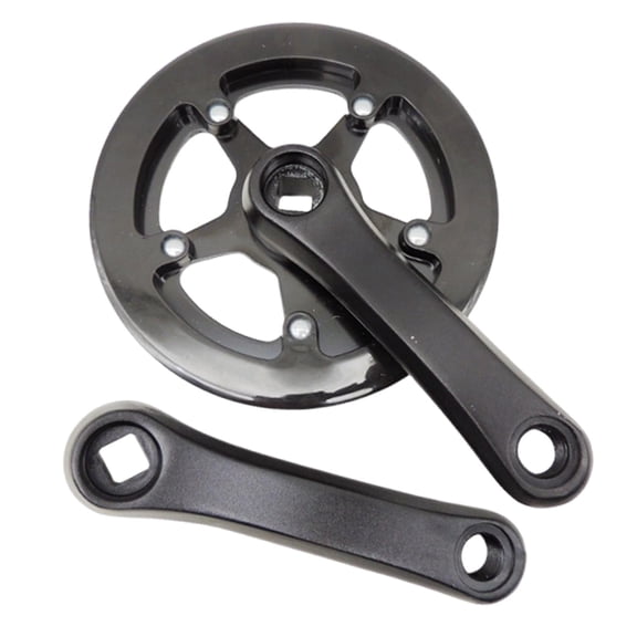 harayaa Bike Crankset High Strength Easy Installation Sturdy Chain Guard Square Hole 32T 114mm