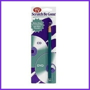 Scratch Be Gone CD/DVD Scratch Remover, Compatible with CDs, DVDs & Game Discs, Clear, 1-Pack