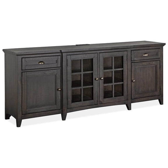Magnussen Westley Falls 80" Entertainment Console Graphite