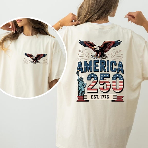 250 Years of freedom Shirt: America 1776-2026 Tee, USA 250th Anniversary Shirt