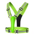 thumbnail image 2 of Running Reflective Vest, Elastic and Adjustable Cycling Reflective Vest, Reflective Safety Vest with LED Lighting and 2 Reflective Strips for Bike Mot, 2 of 5