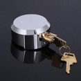 thumbnail image 2 of Concealed Shackle Lock Concealed Shackle Padlocks Keyed Alike Trailer Puck Padlocks Hockey Puck Lock for Warehouse, Container, 2 of 5