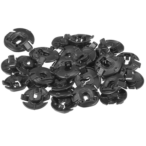 Unique Bargains Fender Liner Clips Replacement Fit for Audi A4 2009-2016 No.4F0825429A Black 30 Pcs