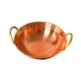 thumbnail image 3 of simhoa Copper Hot Pot Chinese Style Easy to Clean Multipurpose Soup Pot Cooking Pot Wok 28cm, 3 of 8