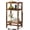 Rustic Brown, variant on Creso hom Side Table with Charging Station, Tall End Tables Living Room, 30 Inch Skinny Night Stand with Storage, Small Bedside Tables for Bedroom, Office, Dorm, Hallway, Rustic Brown