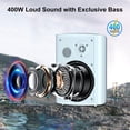 thumbnail image 3 of Altavoces exteriores STUDIOFINIX de 6.5 pulgadas y 400 W a prueba de agua (blancos), 3 of 7