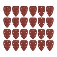 thumbnail image 1 of MasteelfCA 40PCS Triangle Sand Paper Triangle Back Sandpaper with 5 Holes Portable Flocking Sandpaper Triangle Polishing Sandpaper Multi-purpose Triangle Sandpaper for Home Store, 1 of 8