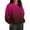 *Hot Pink, variant on No Boundaries Women's Oversized Starry Sky Sweatshirt,Ladies Lightweight Pullover,Fall Winter Gradient Top For Women,Green,Size M