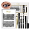 thumbnail image 1 of Lash Clusters Kit QUEWEL, 240 unidades, extensiones de pestañas 30D+40D, 1 of 9