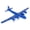 Blue, variant on TimMee WW2 B-29 Superfortress Bomber Plane - OD Green Plastic Army Men Aircraft