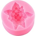 thumbnail image 5 of Xiao Hua Molde de silicona para fondant de color lila, molde para hornear chocolate, pastel, dulces, velas, jabón, yeso, arcilla polimérica, 5 of 5