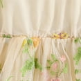 thumbnail image 6 of Ugoldhm Toddler Girls Princess Dresses Fairy Sleeveless Bow Floral Embroidery Tulle Dress 9-24Months 1-4T, 6 of 8