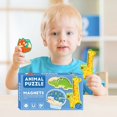 thumbnail image 4 of Magnetic Sticker Set for Creative Play: Animal Mix & Match Game to Develop Motor Skills & Coordination - Educational Toy with Easy Storage (1 Box), 4 of 5