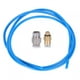 thumbnail image 5 of Juego de boquillas remotas para impresora 3D, tubo de alimentación de PTFE azul oscuro, aislamiento de resistencia a la corrosión, 1,5 m/4,9 pulgadas, 5 of 9