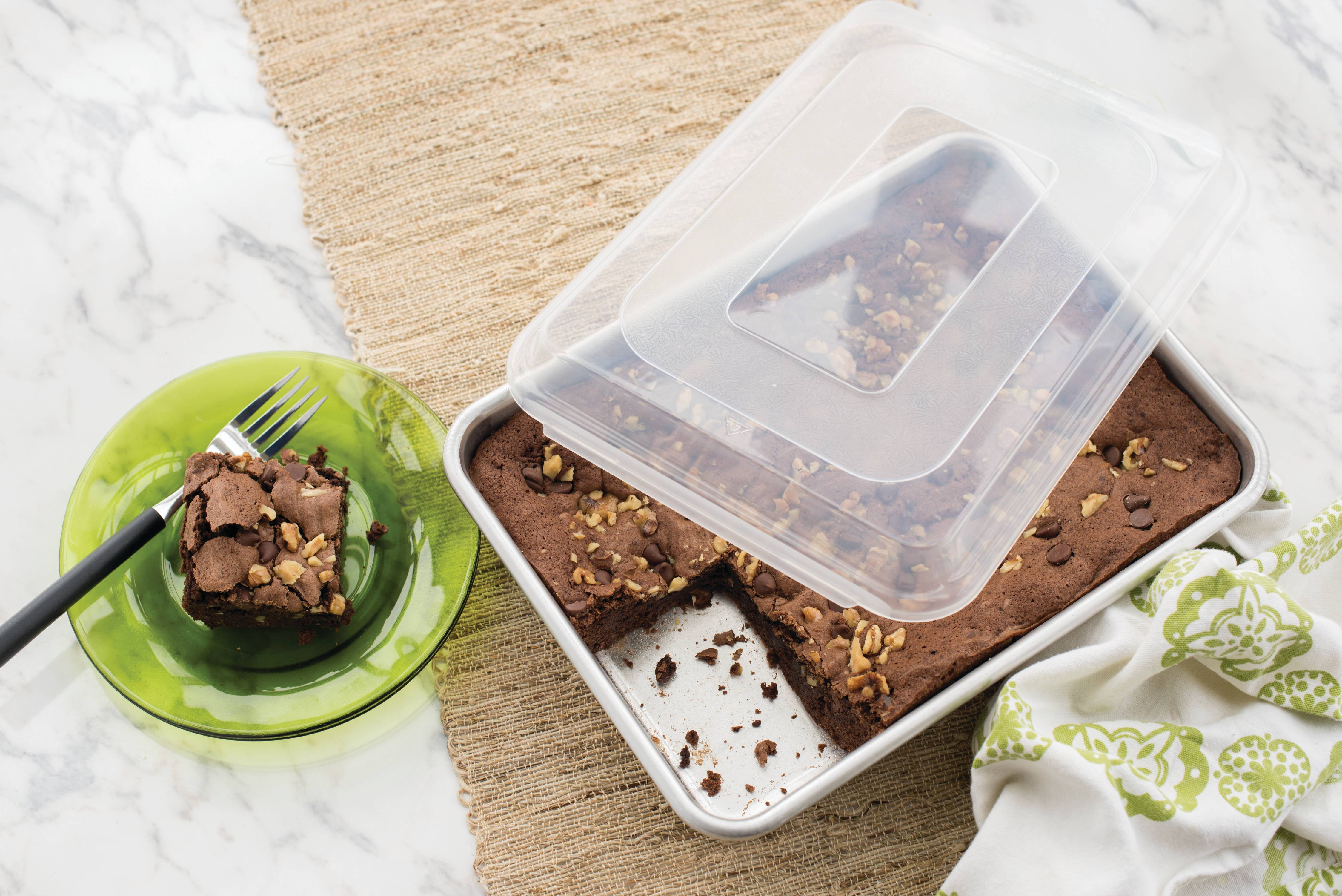 Nordic Ware Naturals® 9" x 13" Rectangular Cake Pan with Storage Lid