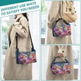 thumbnail image 6 of DIXRUYEE Lunch Bag Double Deck Lunch Cooler Box Fashion Heartfelt Blooms Pattern, 6 of 7