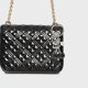 thumbnail image 2 of Ofertas Únicas 1 Pc Encantadores de Bolso de Cereza Elegantes Llavero Accesorios de Bolsa Tono Plateado Negro, 2 of 5