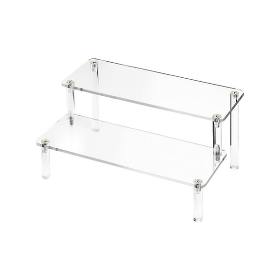 KiBcsLic Acrylic Display Stand Clear Acrylic Showcase Acrylic Display Riser Clear Product 40cm