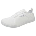 thumbnail image 2 of AUDeals Wide Toe Barefoot Shoes, Zero Drop Sneakers for Men and Women with Breathable Comfort (White, 8.5), 2 of 6