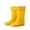 YELLOW, variant on Kids Rain Boots Boys Girls Lightweight Boots Waterproof Easy-on Outdoor Playing Rain Boot Unisex-Child
