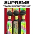 thumbnail image 4 of Supreme Hair  Beauty 100% Unprocessed Virgin Human Hair Bundle Deal Solution- BODY WAVE Natural, 4 of 11