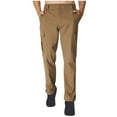 thumbnail image 2 of Coorders George Hiking Cargo Pants with Stretch, Lightweight Breathable Active Outdoor Pants with Elastic Waist, Khaki,Size XXXL, 2 of 9