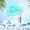 White, variant on Deeceymbur Umbrella Clip Fan USB Charging Foldable Design 5 Speed Settings Long Battery Life Handheld Mini Outdoor Travel Home