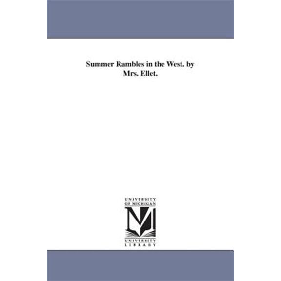 Pre-Owned Summer Rambles in the West