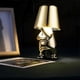 thumbnail image 2 of Bedside Table Lamp, Touch Control Golden Man Desk Lamp, Cordless Thinker Statue Lamp with USB Port, Decorative Collection for Home Bedroom(Mr-WHY), 2 of 4