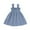 Light Blue, variant on Fesfesfes Toddler Kids Dress Baby Girls Cute Solid Color Breathable Ruffles Elastic Band Suspenders Dress Skirt