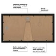 thumbnail image 3 of Americanflat 5x7 Picture Frame with Shatter-Resistant Glass Collage Fits 3 Use as One 8x16 Signature - Black, 3 of 8