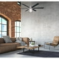 thumbnail image 3 of Westinghouse 7225000 Willa 60" 6 Blade Led Ceiling Fan - Nickel, 3 of 5