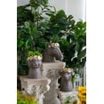 thumbnail image 7 of A&B Home Cat Head with Gold Wreath Magnesium Planter 8.5" x 7.7" x 12.4", 7 of 7