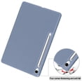 thumbnail image 5 of Case for Samsung Galaxy Tab S10 FE Plus 13.1" 2025, Folding Folio Ultra-Thin Smart PU Leather Tri-Fold Stand Stand Case Cover with Stylus Holder for Samsung Galaxy Tab S10 FE Plus 13.1" 2025, Purple, 5 of 8