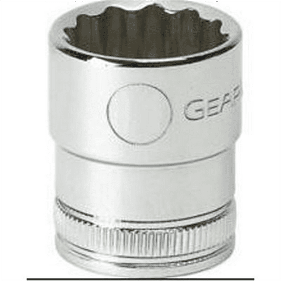 GearWrench 80488 3/8" Drive 6 And 12 Point Metric Standard Length Sockets