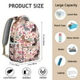 thumbnail image 6 of Compact Cute Small Backpack for School, Lightweight and Durable, Featuring Puppy and Paw Prints, Ideal for Dog Lover Gifts and Daily Commute, 6 of 6
